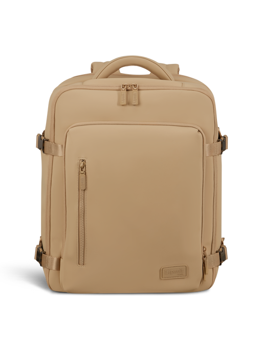 Lipault Lost In Berlin Travel Backpack  Sandstone